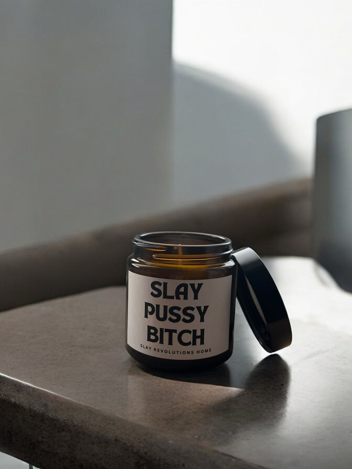 Slay P*ssy B*tch - Vegan Soy Wax Candle – Blueberry & Vanilla 120ml